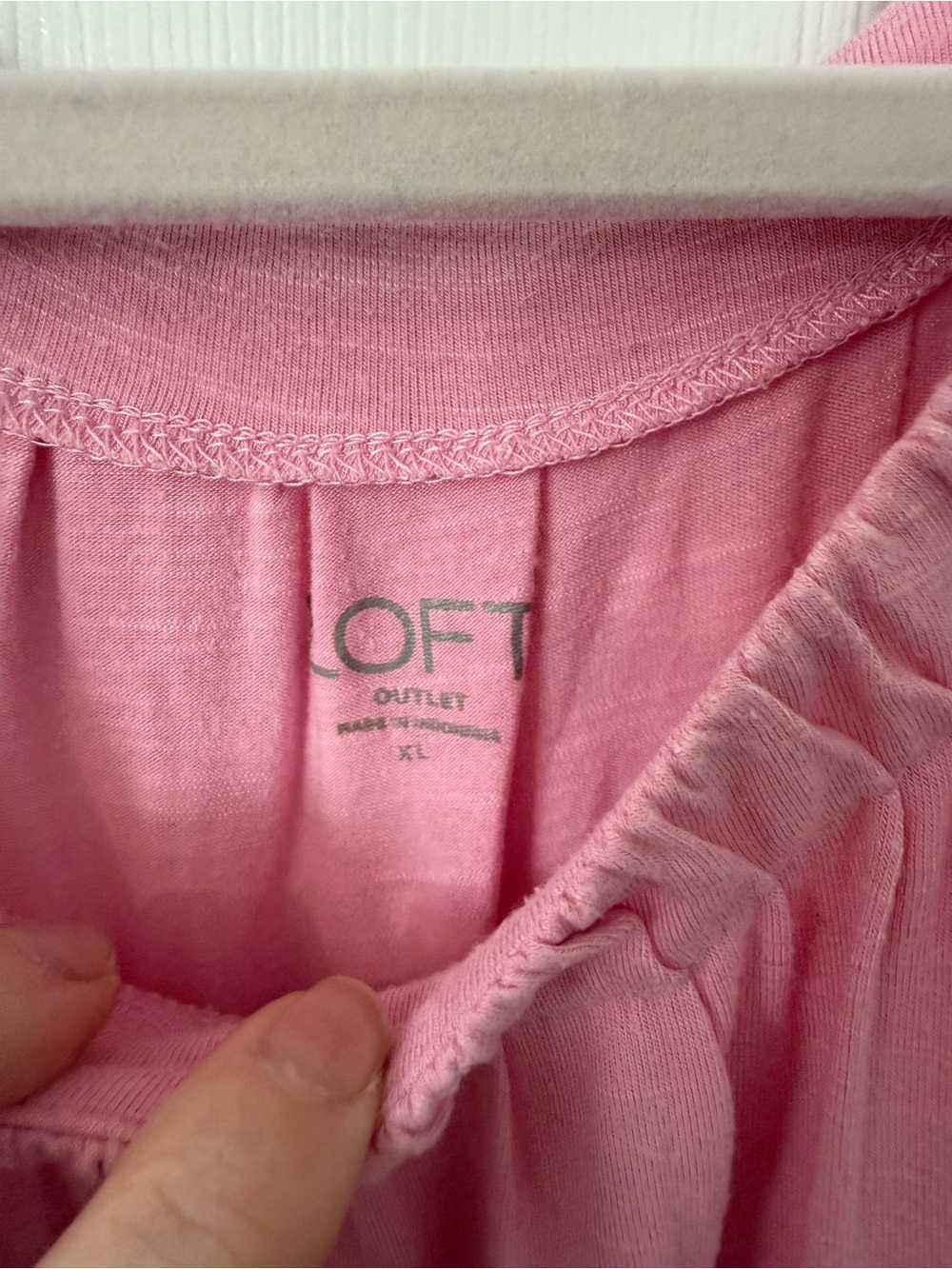 Loft Outlet Pink Tank XL - Picture 3 of 5